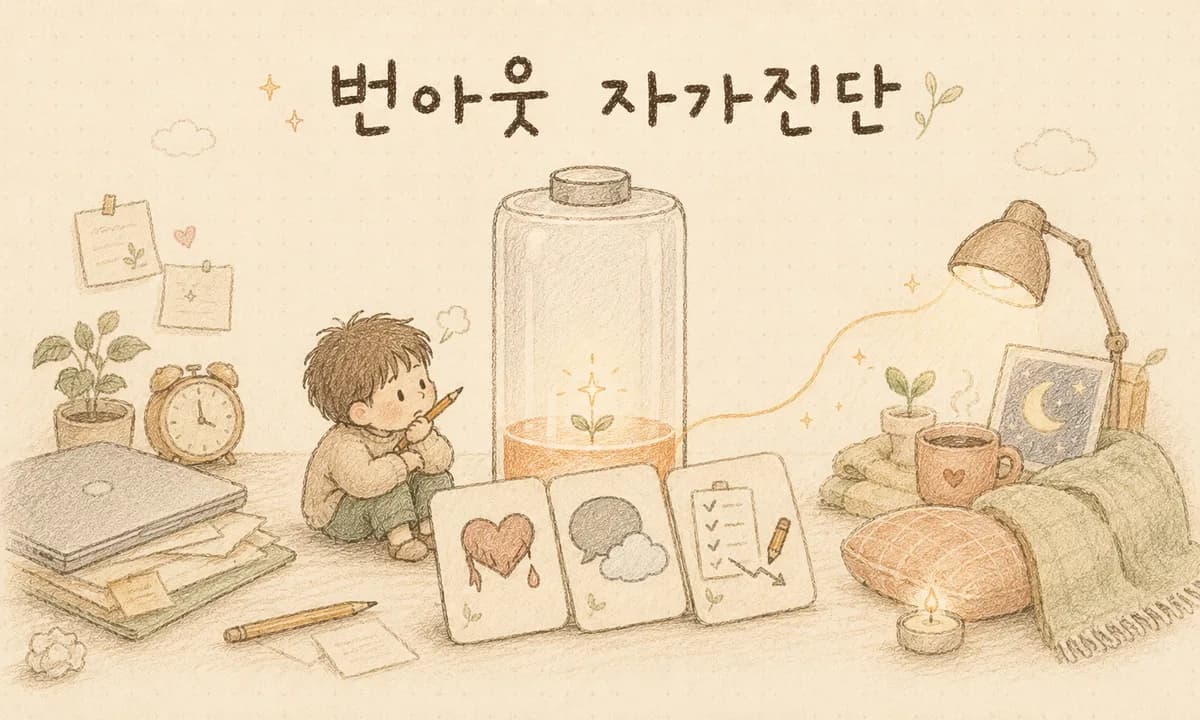 번아웃 자가진단 미리보기