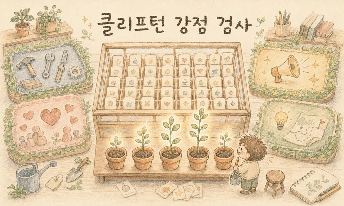 클리프턴 강점 검사 미리보기