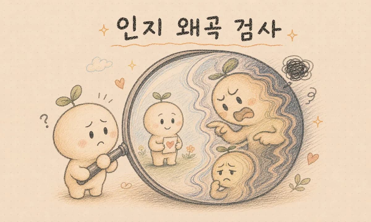 인지 왜곡 검사 미리보기