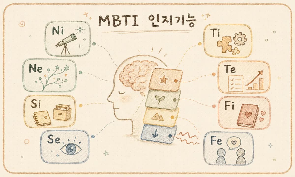 MBTI 인지기능 미리보기
