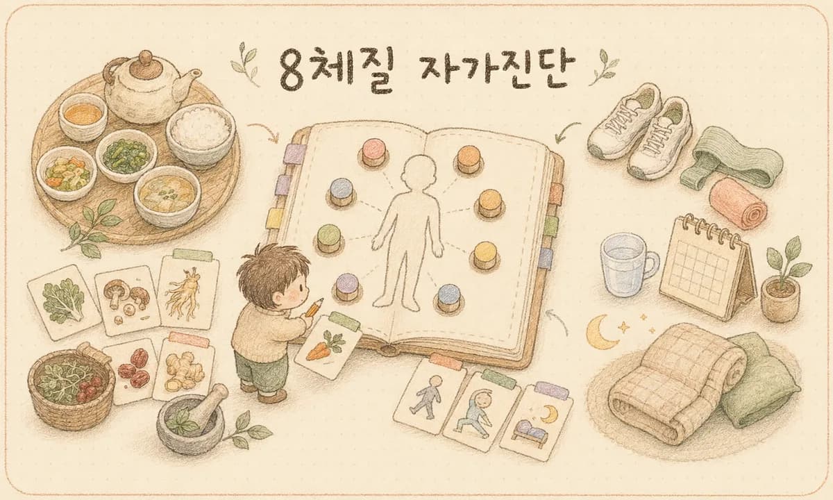 8체질 자가진단 미리보기