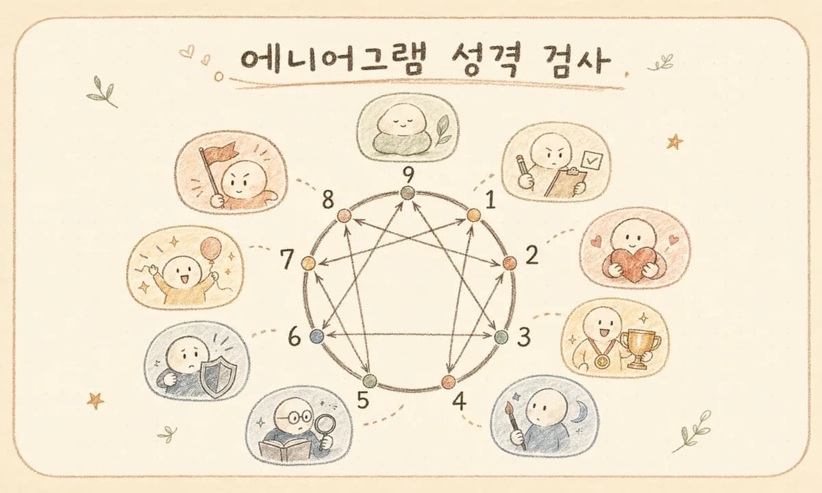 에니어그램 성격 검사 미리보기