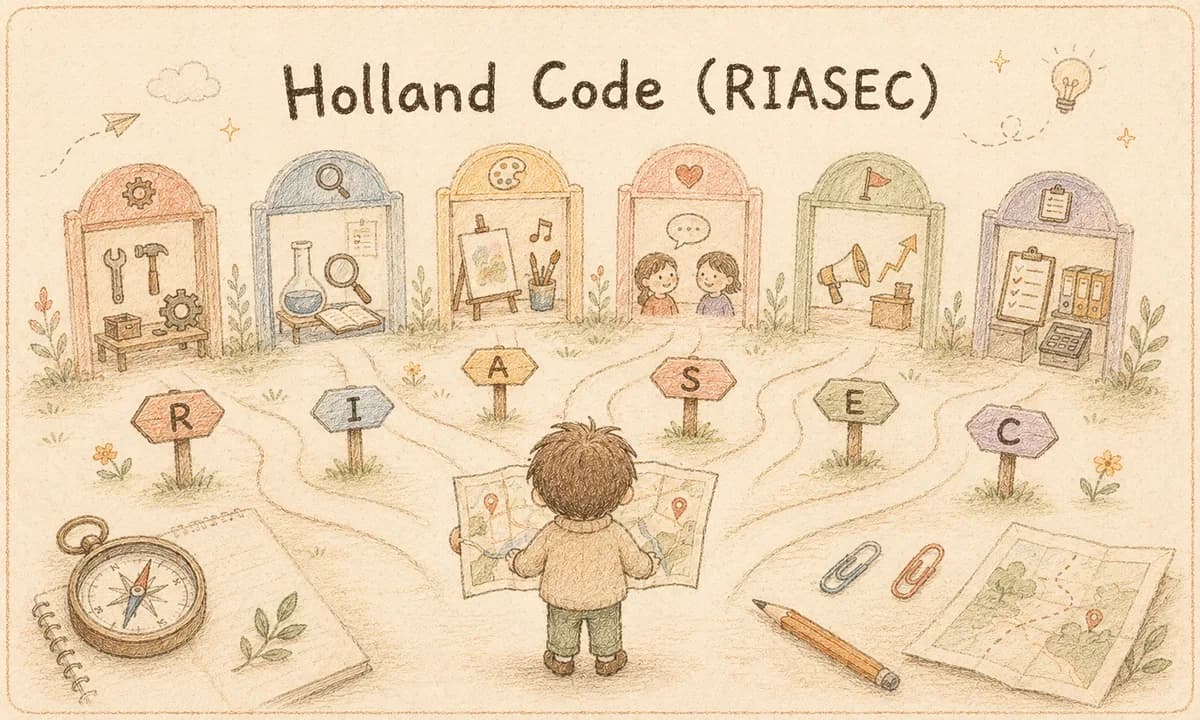 Holland Code (RIASEC) 미리보기